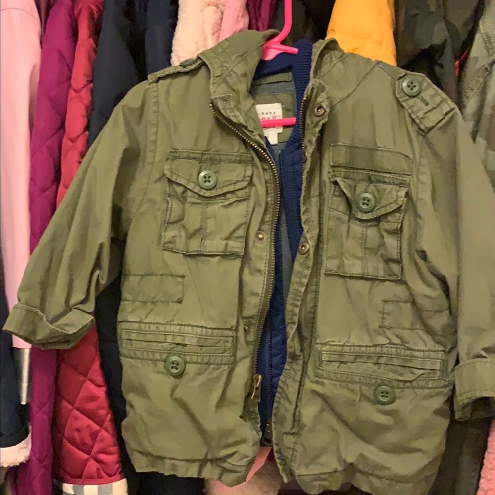 Baby Gap green jacket